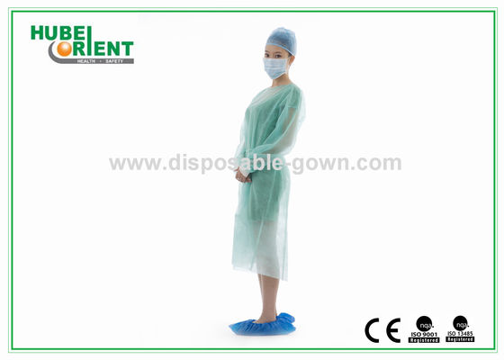 OEM Free Size Long Sleeves Disposable Isolation Gowns