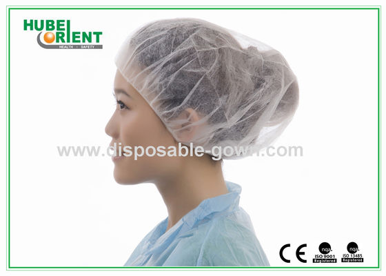 PP Nonwoven Colorful Disposable Scrub Caps / Mens Surgical Caps