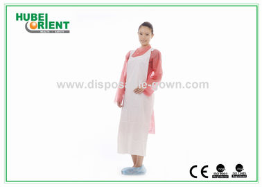 Polythene Disposable Aprons/Waterproof Plastic Colored Aprons For Kitchen