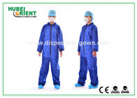 Protective Safety Blue Disposable Coveralls for Men And Eco-Friendly Durable Use