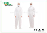Polypropylene Disposable Protective Coveralls With Hood And Feetcover