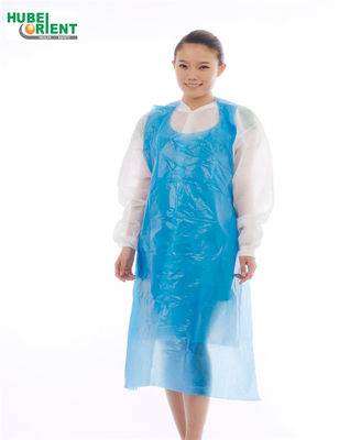 Smooth Surface Waterproof Disposable PE Apron For Food Industry