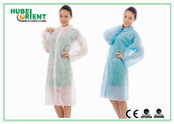 Nonwoven Disposable Visitor Coats With Shirt Collar