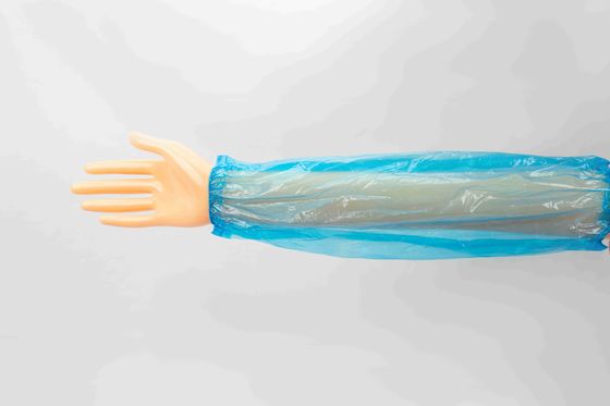 Oil Proof Waterproof Kitchen Use Disposable Plastic PE Oversleeves for Protect Arm