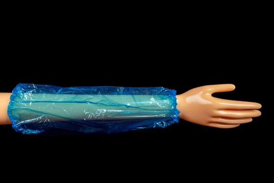 Oil Proof Waterproof Kitchen Use Disposable Plastic PE Oversleeves for Protect Arm