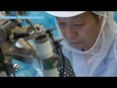 Com colar de camisa punho de algodão de tricô casacos de laboratório descartáveis feitos de tecido não tecido respirável para evitar poeira