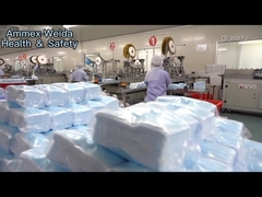 Máscara protetora descartável