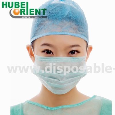 Antibacterial Latex Free Elastic Earloop Nonwoven Medical Face Mask